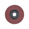 Pferd 5" x 7/8" A.H. POLIFAN® Flap Disc - A SG STEELOX, Aluminum oxide, 80 Grit, Flat 62162